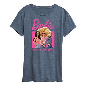 Women's Barbie® Love Friends Unity Graphic Tee