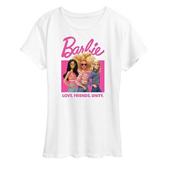 Women's Barbie® Love Friends Unity Graphic Tee