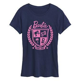 Women's Barbie® Varsity Malibu Seal Graphic Tee