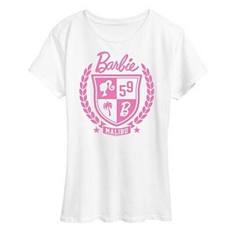Women's Barbie® Varsity Malibu Seal Graphic Tee