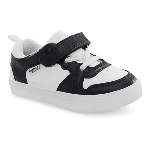 OshKosh B’gosh® Isak Toddler Boy Slip-On Sneakers - White Black (5 T)