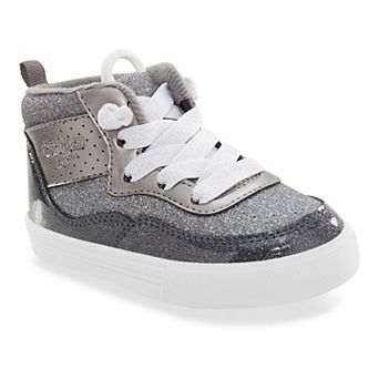 OshKosh B’gosh® Munir Toddler Girl Tug & Go High Top Sneakers