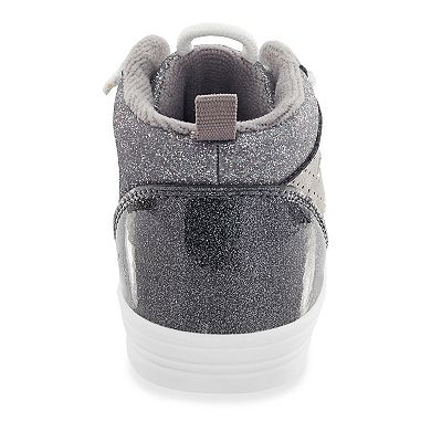 OshKosh B’gosh Munir Toddler Girl Tug & Go High Top Sneakers