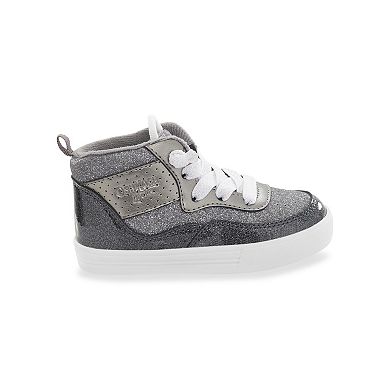 OshKosh B’gosh Munir Toddler Girl Tug & Go High Top Sneakers