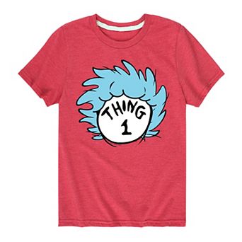 Boys 8-20 Dr. Seuss The Cat in the Hat Thing 1 Graphic Tee