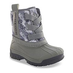 Kids gray boots best sale