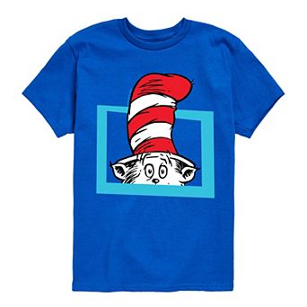 Boys 8-20 Dr. Seuss The Cat in the Hat Cat In A Box Graphic Tee