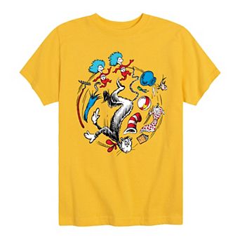 Boys 8-20 Dr. Seuss The Cat in the Hat Cat In The Hat Mess Graphic Tee