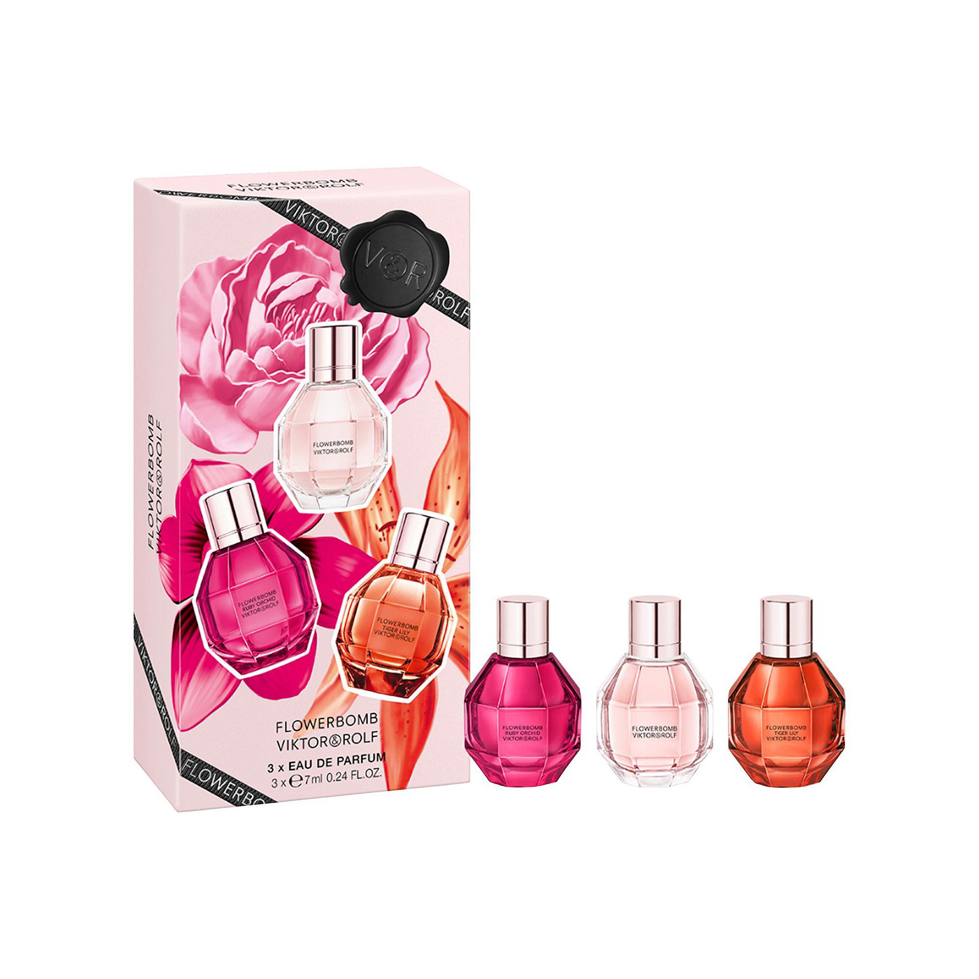 Viktor&Rolf Mini Flowerbomb Perfume Trio Set, Multiline