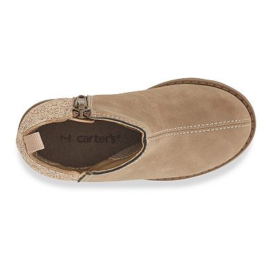 Carter's Liana Toddler Girls' Short Glitter Accented Boots
