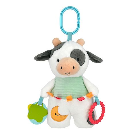 Детские игрушки Carter's Infant & Toddler Cow Toy with Teething Ring