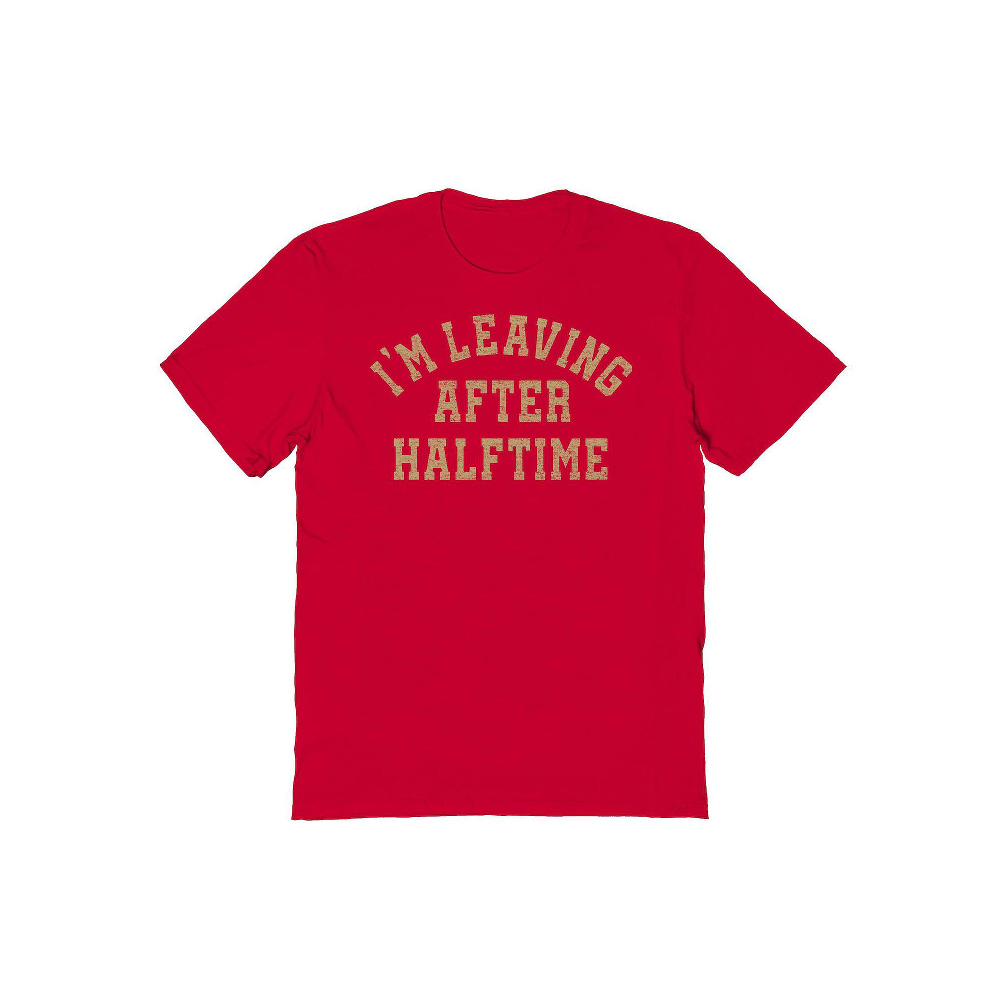 Mens Duke & Sons After Halftime Graphic Tee, Size: Small, Red Gold