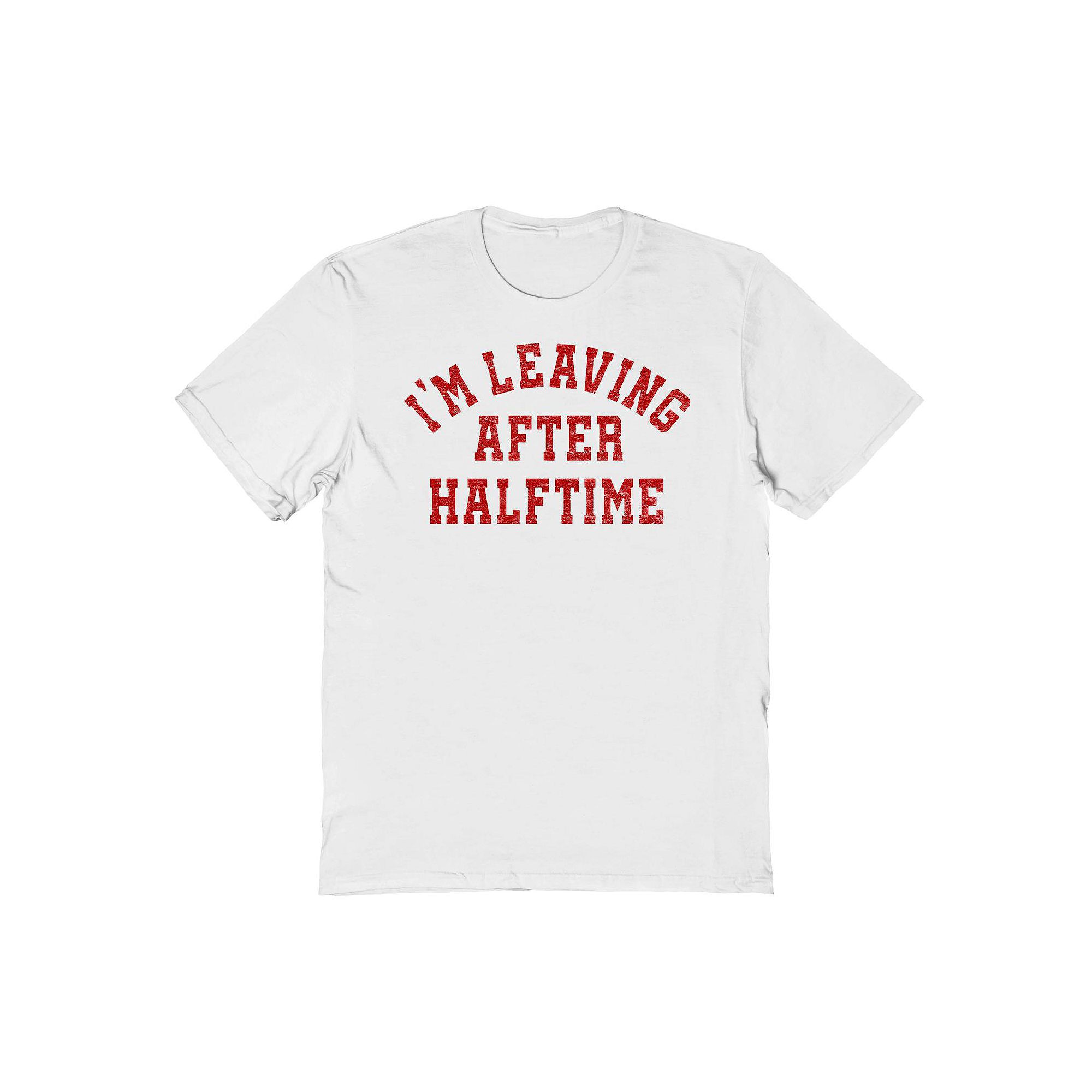 Mens Duke & Sons After Halftime Graphic Tee, Size: Small, White Red