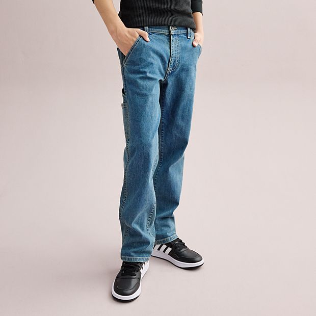 Boys 7-20 Sonoma Goods For Life® Flexwear Straight Fit Carpenter Jeans