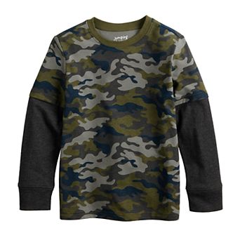 Boys 4-12 Jumping Beans® Long Sleeve Skater Graphic Tee