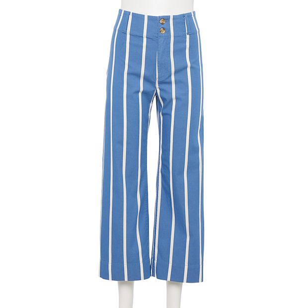 Kohls striped pants hot sale