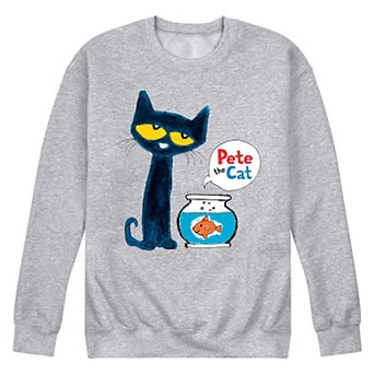Men's Pete the Cat Pete and Goldfish Fleece Sweatshirt