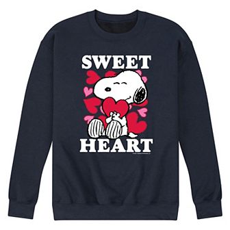 Men's Peanuts Sweetheart Fleece Sweatshirt