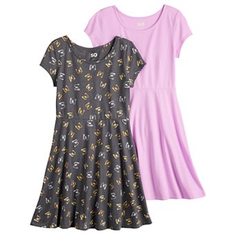 Girls 7-16 SO® Skater Dress