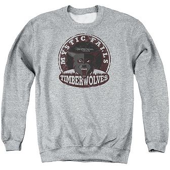 Vampire Diaries Timberwolves Adult Crewneck Sweatshirt