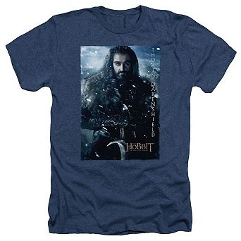 The Hobbit Thorin Poster Adult Heather T-shirt