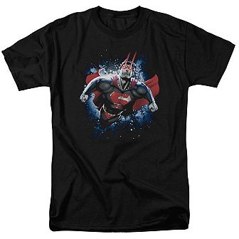 Superman Stardust Short Sleeve Adult T-shirt