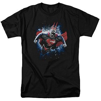Superman Stardust Short Sleeve Adult T-shirt