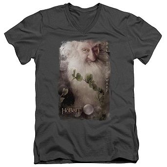 The Hobbit Balin Short Sleeve Adult V Neck T-shirt