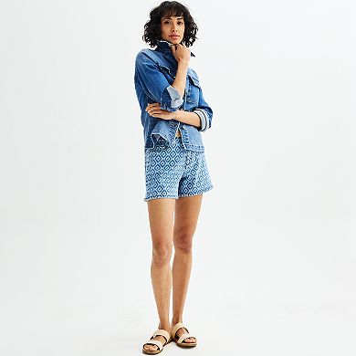 Women's Farmers Market Utility Denim Jacket