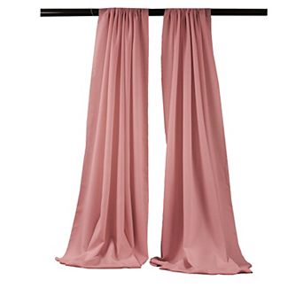 Pack-2 Polyester Poplin Backdrop Drape 96-inch Wide By 58-inch High