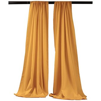 Pack-2 Polyester Poplin Backdrop Drape 96-inch Wide By 58-inch High
