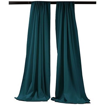 Pack-2 Polyester Poplin Backdrop Drape 96-inch Wide By 58-inch High