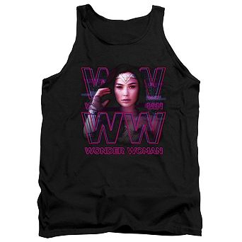 Wonder Woman 84 Vaporwave Wonder Woman Adult Tank Top