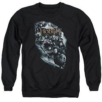 The Hobbit Cast Of Characters Adult Crewneck Sweatshirt