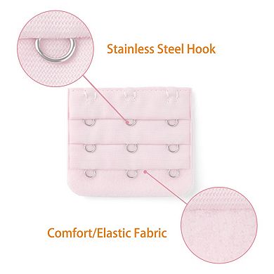 Ladies 3 Hook Bra Extension 1 Pcs