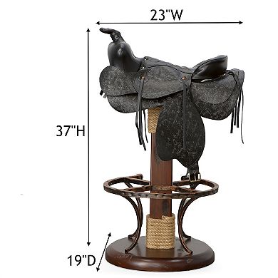 Afd Home Mountain Studios New Saddle Bar Stool