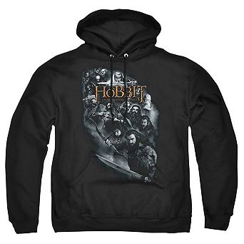 The Hobbit Cast Of Characters Adult Pull Over Hoodie