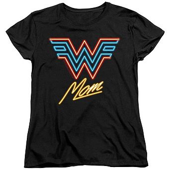 Wonder Woman 84 Wonder Mom Neon Short Sleeve Women´s T-Shirt