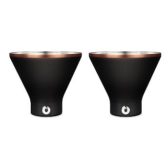 Premium Insulated Martini And Margarita Glass, Set Of 2