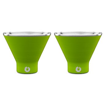 Premium Insulated Martini And Margarita Glass, Set Of 2