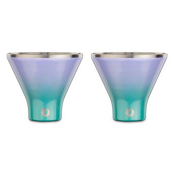 Premium Insulated Martini And Margarita Glass, Set Of 2