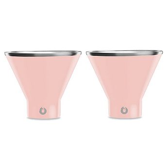 Premium Insulated Martini And Margarita Glass, Set Of 2