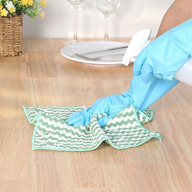 Microfiber Highly Absorbent Lint Reusable Kitchen Towel 12 Packs 10" X 10"