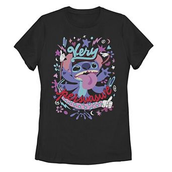 Disney's Lilo & Stitch Very Persuasive Stitch Juniors' Graphic Tee