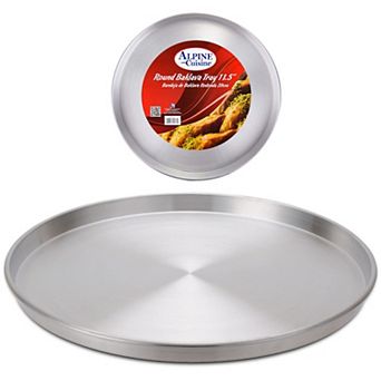 Alpine Cuisine Aluminum Round Baklava Tray 11.5" Bakeware Pizza Cooking Oven, Dishwasher Safe 100 pc