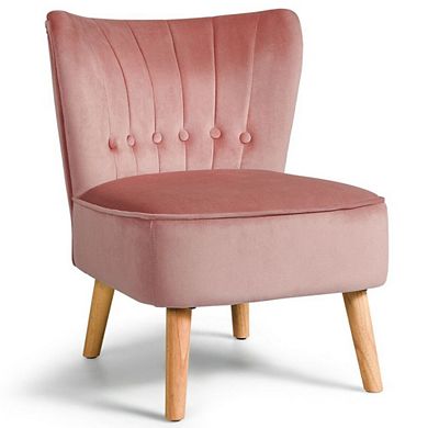 Accent Chair Tufted Velvet Leisure Chair