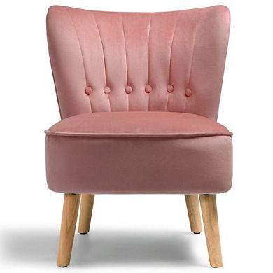 Accent Chair Tufted Velvet Leisure Chair
