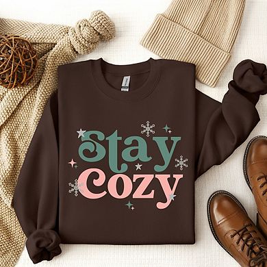 Stay Cozy Snowflake Sweatshirt