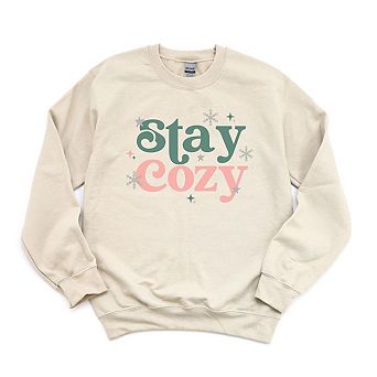 Stay Cozy Snowflake Sweatshirt