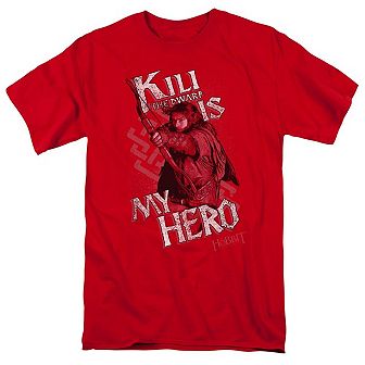 The Hobbit Kili Is My Hero Short Sleeve Adult T-shirt